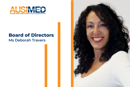 Ms Deborah Travers joins the AUSiMED Board of Directors